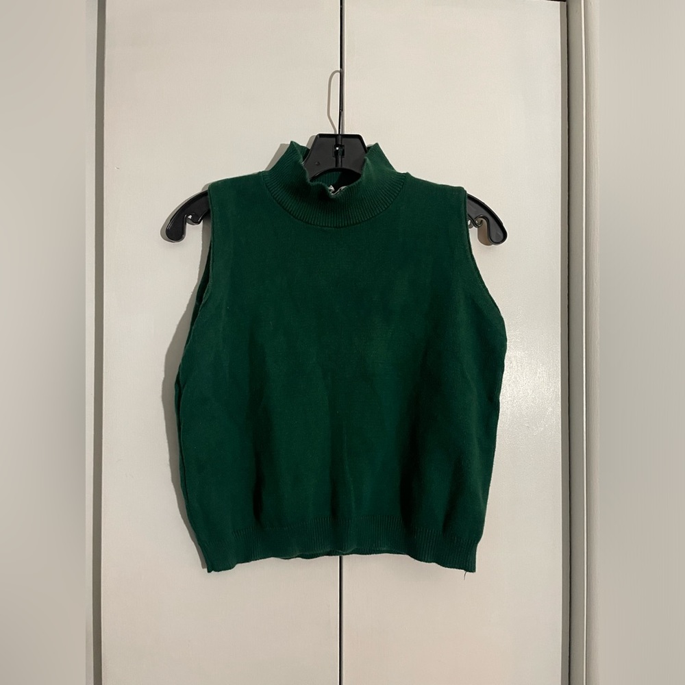 The Lodge green vest